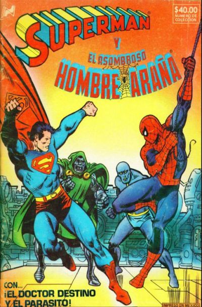 Cover for Superman y el Asombroso Hombre Araña (Novedades, 1981 series) #1