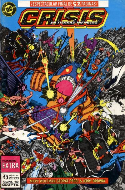 Cover for Crisis en Tierras Infinitas (Zinco, 1987 series) #12