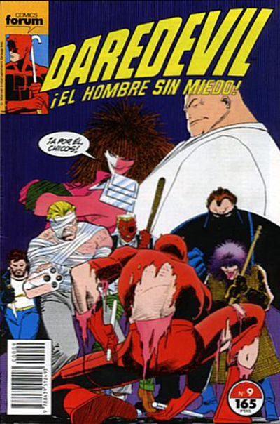 Cover for Daredevil (Planeta DeAgostini, 1989 series) #9