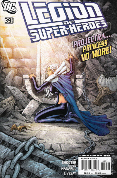 Cover for Legion of Super-Heroes (DC, 2008 series) #39