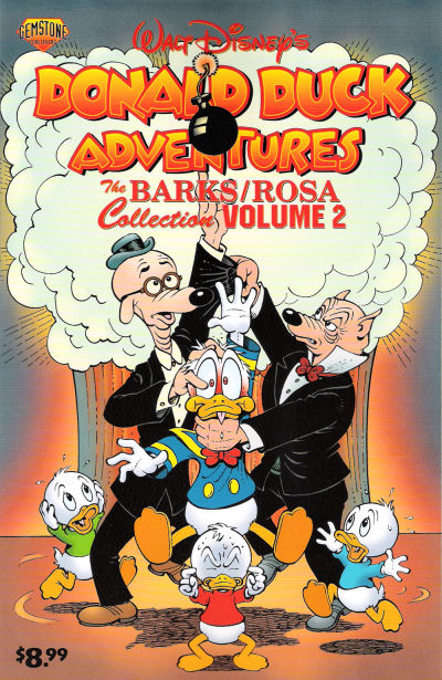 Cover for The Barks/Rosa Collection (Gemstone, 2007 series) #2 - Walt Disney's Donald Duck Adventures