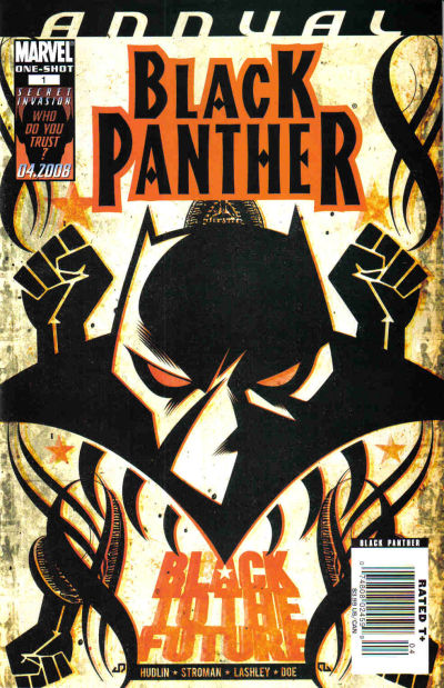 Cover for Black Panther Annual (Marvel, 2008 series) #1 [Newsstand]