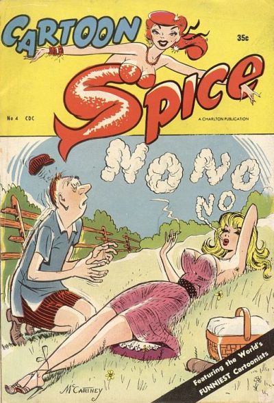 Cover for Cartoon Spice (Charlton, 1957 series) #4