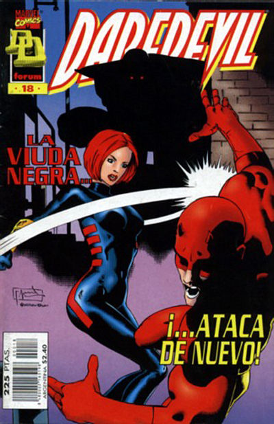 Cover for Daredevil (Planeta DeAgostini, 1996 series) #18