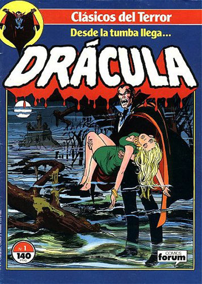 Cover for Drácula / Clásicos del Terror (Planeta DeAgostini, 1988 series) #1