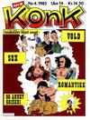 Cover for Konk (Bladkompaniet / Schibsted, 1977 series) #4/1985