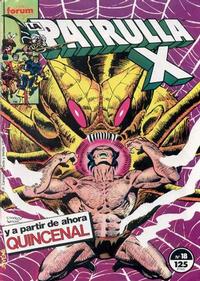 Cover Thumbnail for La Patrulla-X (Planeta DeAgostini, 1985 series) #18