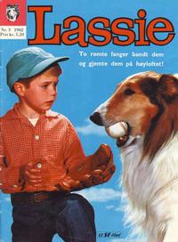 Cover Thumbnail for Lassie (Serieforlaget / Se-Bladene / Stabenfeldt, 1959 series) #3/1962