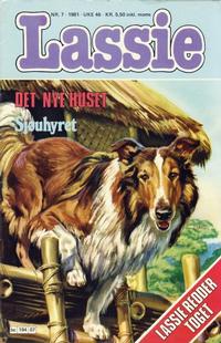Cover Thumbnail for Lassie (Semic, 1980 series) #7/1981