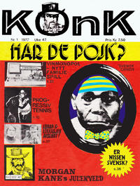 Cover Thumbnail for Konk (Bladkompaniet / Schibsted, 1977 series) #1/1977