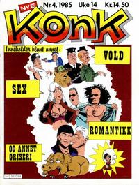 Cover Thumbnail for Konk (Bladkompaniet / Schibsted, 1977 series) #4/1985