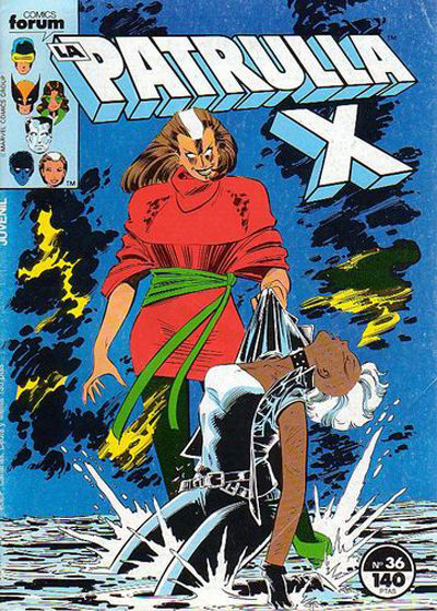 Cover for La Patrulla-X (Planeta DeAgostini, 1985 series) #36