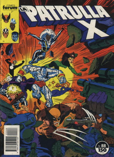 Cover for La Patrulla-X (Planeta DeAgostini, 1985 series) #88