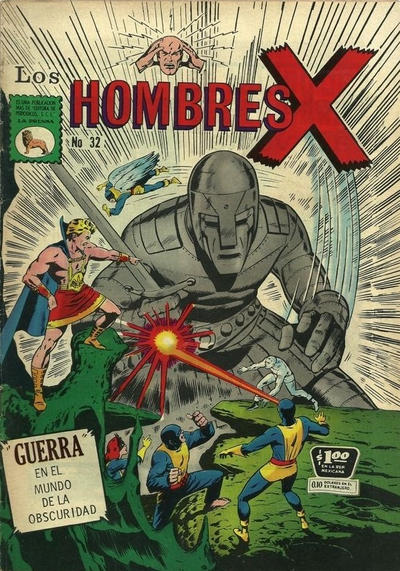 Cover for Los Hombres X (Editora de Periódicos, S. C. L. "La Prensa", 1966 series) #32