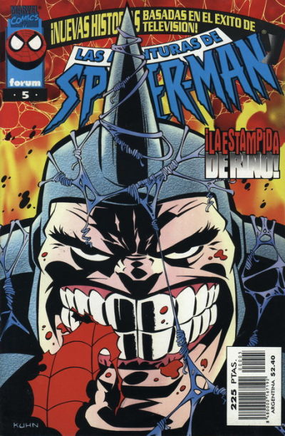 Cover for Las Aventuras de Spider-Man (Planeta DeAgostini, 1997 series) #5