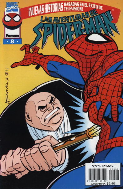 Cover for Las Aventuras de Spider-Man (Planeta DeAgostini, 1997 series) #8