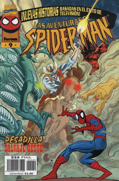 Cover for Las Aventuras de Spider-Man (Planeta DeAgostini, 1997 series) #9