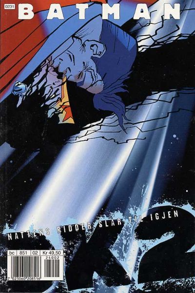 Cover for Batman: Nattens ridder slår til igjen (Hjemmet / Egmont, 2002 series) #2