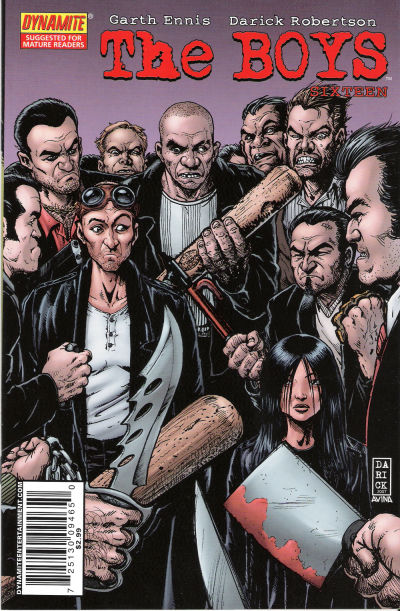 Cover for The Boys (Dynamite Entertainment, 2007 series) #16