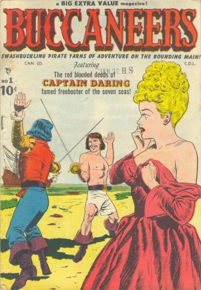 Cover for Buccaneers (Bell Features, 1950 series) #1