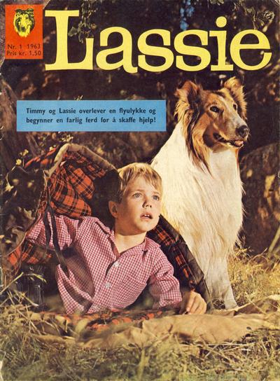 Cover for Lassie (Serieforlaget / Se-Bladene / Stabenfeldt, 1959 series) #1/1963