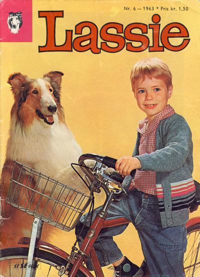 Cover for Lassie (Serieforlaget / Se-Bladene / Stabenfeldt, 1959 series) #6/1963