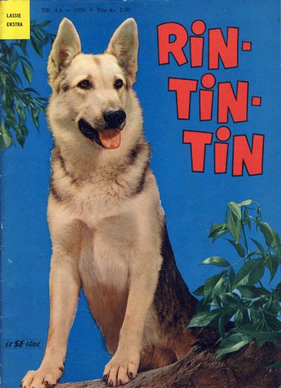 Cover for Lassie Ekstra Rin-Tin-Tin [Rin Tin Tin] (Serieforlaget / Se-Bladene / Stabenfeldt, 1959 series) #4a/1959
