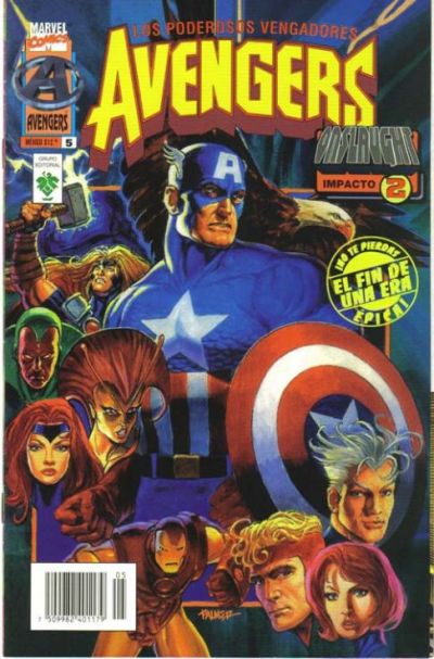 Cover for The Avengers (Grupo Editorial Vid, 1998 series) #5