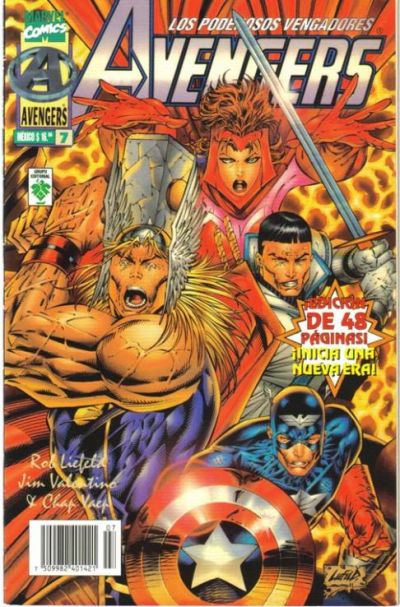 Cover for The Avengers (Grupo Editorial Vid, 1998 series) #7