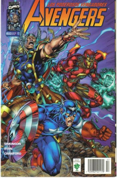 Cover for The Avengers (Grupo Editorial Vid, 1998 series) #17