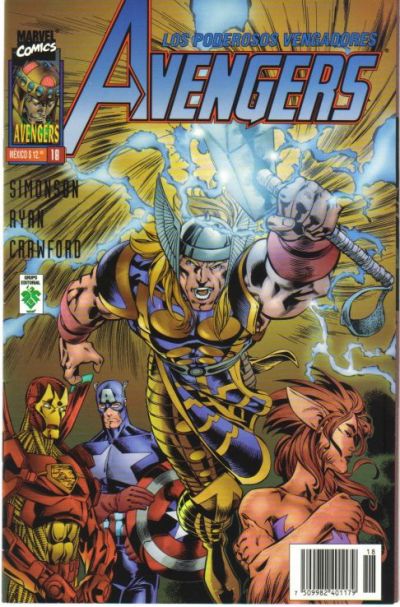 Cover for The Avengers (Grupo Editorial Vid, 1998 series) #18