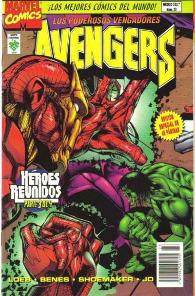 Cover for The Avengers (Grupo Editorial Vid, 1998 series) #23