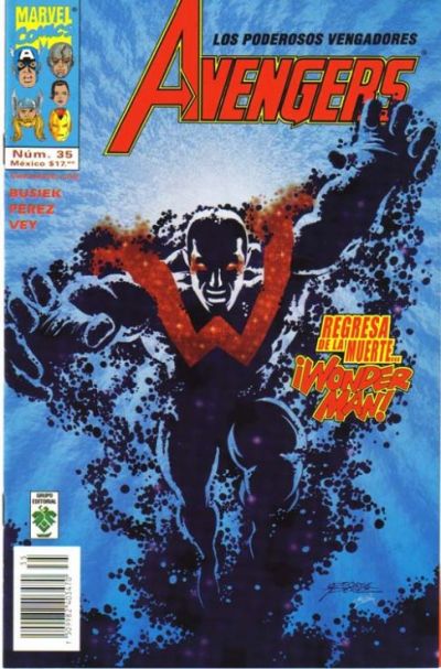 Cover for The Avengers (Grupo Editorial Vid, 1998 series) #35
