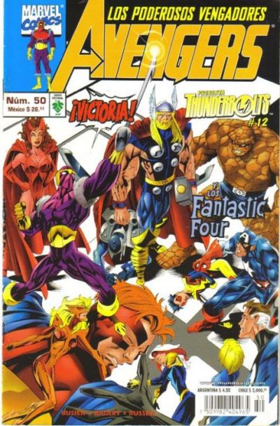 Cover for The Avengers (Grupo Editorial Vid, 1998 series) #50