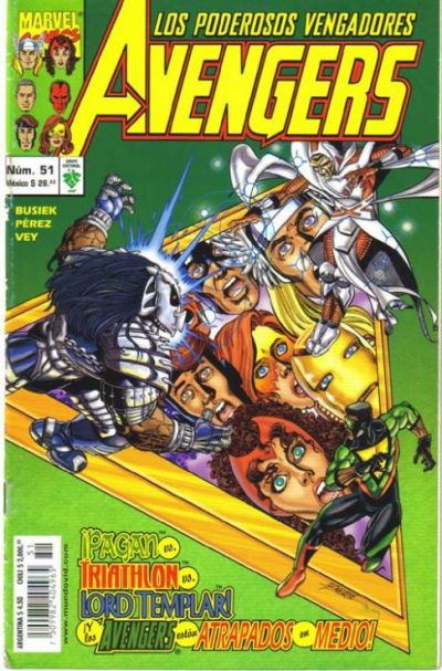 Cover for The Avengers (Grupo Editorial Vid, 1998 series) #51