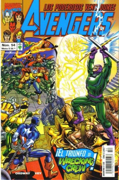 Cover for The Avengers (Grupo Editorial Vid, 1998 series) #54