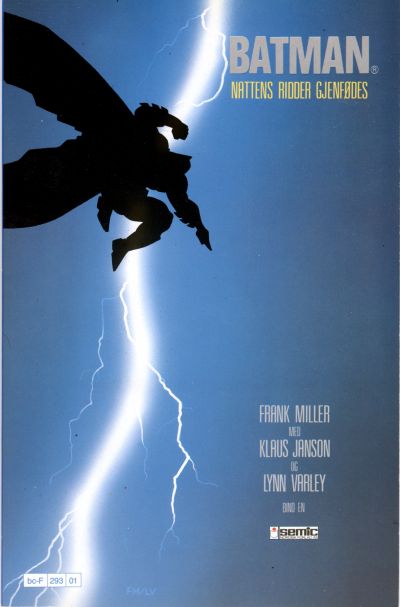 Cover for Batman: Nattens ridder (Semic, 1987 series) #1 - Nattens Ridder gjenfødes