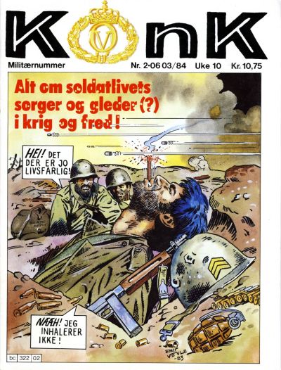 Cover for Konk (Bladkompaniet / Schibsted, 1977 series) #2/1984