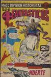 Cover for Los 4 Fantasticos (Editorial OEPISA, 1974 series) #25