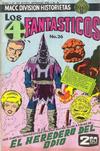 Cover for Los 4 Fantasticos (Editorial OEPISA, 1974 series) #26