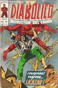 Cover Thumbnail for Diabolico (Novedades, 1981 series) #24