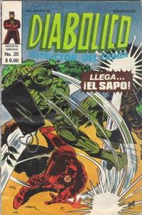 Cover Thumbnail for Diabolico (Novedades, 1981 series) #25