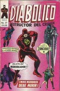 Cover for Diabolico (Novedades, 1981 series) #27