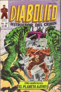 Cover Thumbnail for Diabolico (Novedades, 1981 series) #28