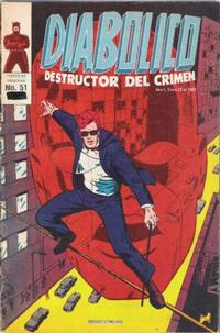 Cover for Diabolico (Novedades, 1981 series) #51