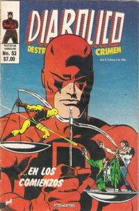 Cover for Diabolico (Novedades, 1981 series) #53