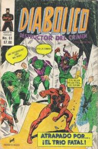 Cover for Diabolico (Novedades, 1981 series) #61