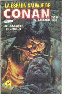 Cover Thumbnail for La Espada Salvaje de Conan el Bárbaro (Novedades, 1988 series) #20