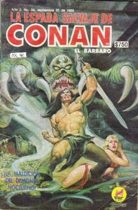 Cover Thumbnail for La Espada Salvaje de Conan el Bárbaro (Novedades, 1988 series) #34