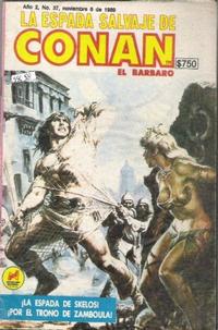 Cover Thumbnail for La Espada Salvaje de Conan el Bárbaro (Novedades, 1988 series) #37